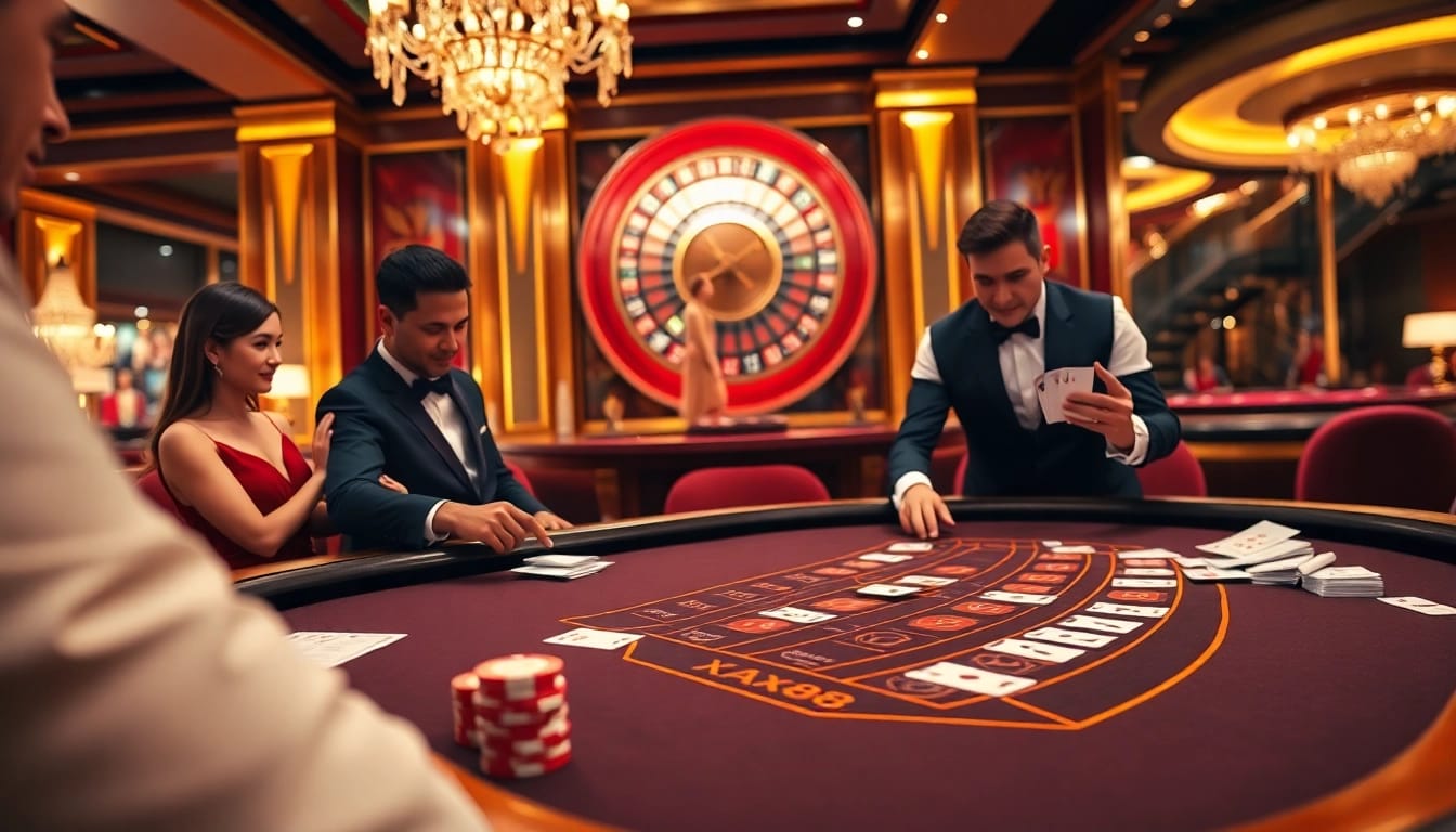 Experience high-stakes baccarat action at XX88, where luxury meets thrilling gameplay.