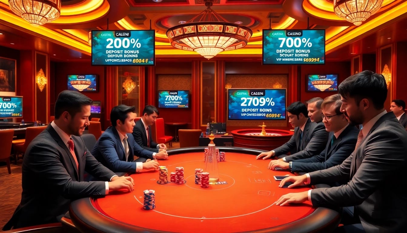 Exciting poker game at a luxurious casino table highlighting 789P promotions.