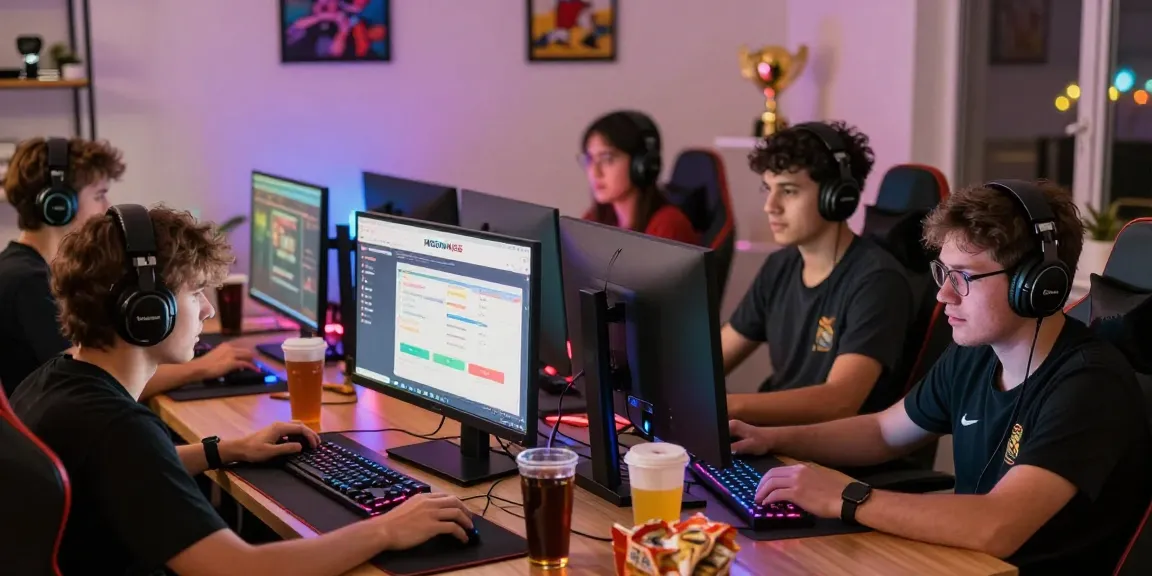Komunitas MEGAWIN88 dengan pemain aktif bermain game online dalam suasana yang nyaman.