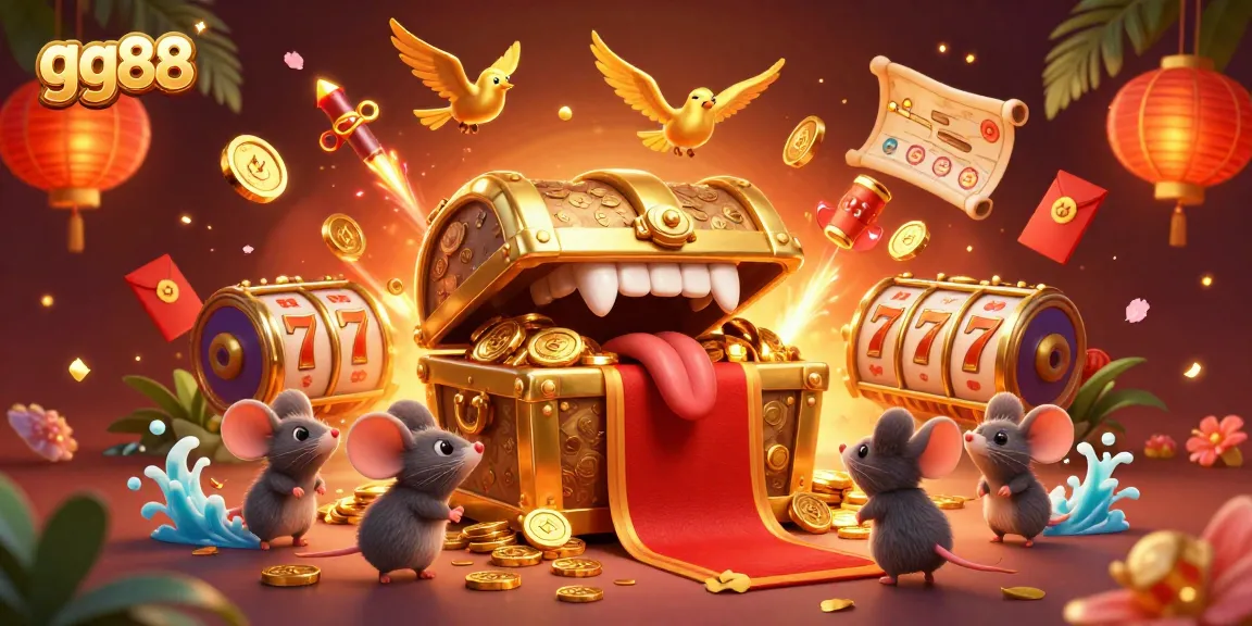 Experience thrilling action at gg88 with golden treasure and vibrant slot reels.