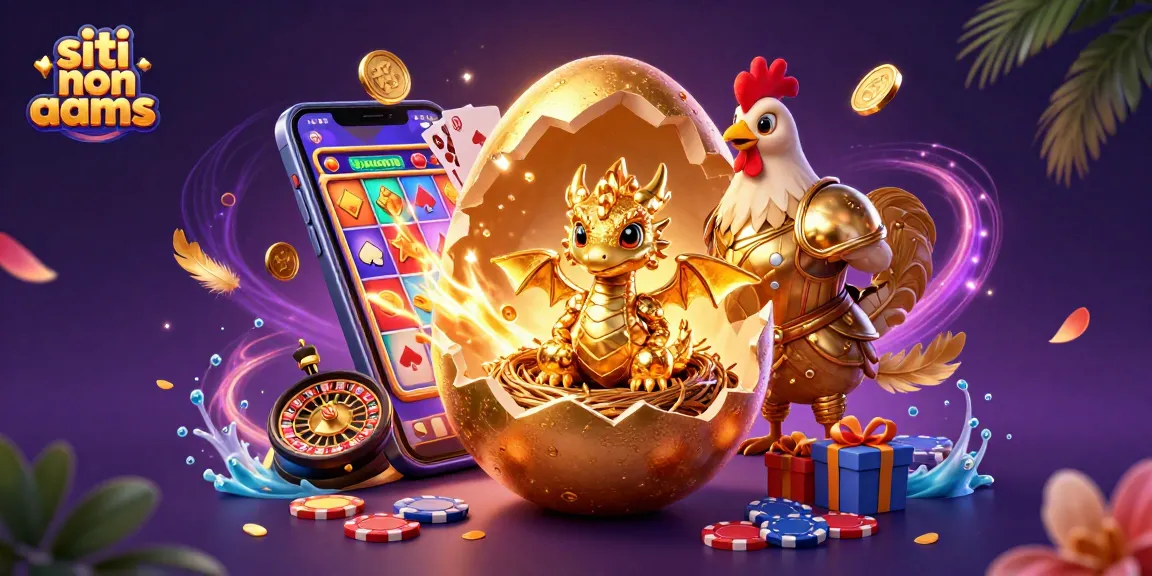 Experience thrilling slots in the world of siti non aams with a golden dragon and poker chips