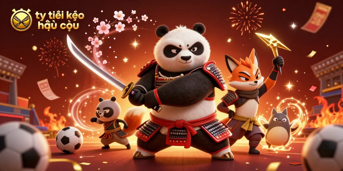 Experience dynamic sports betting with tỷ lệ kèo nhà cái in a vibrant 3D scene.
