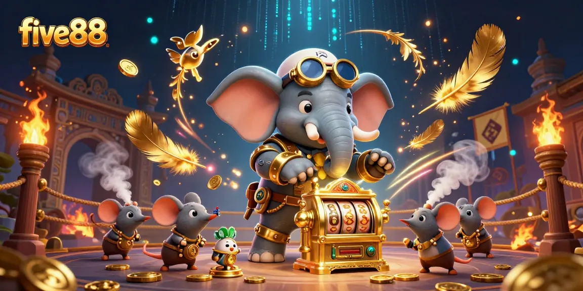Experience thrilling gameplay at five88 with our vibrant 3D casino illustration blending strategy and excitement.